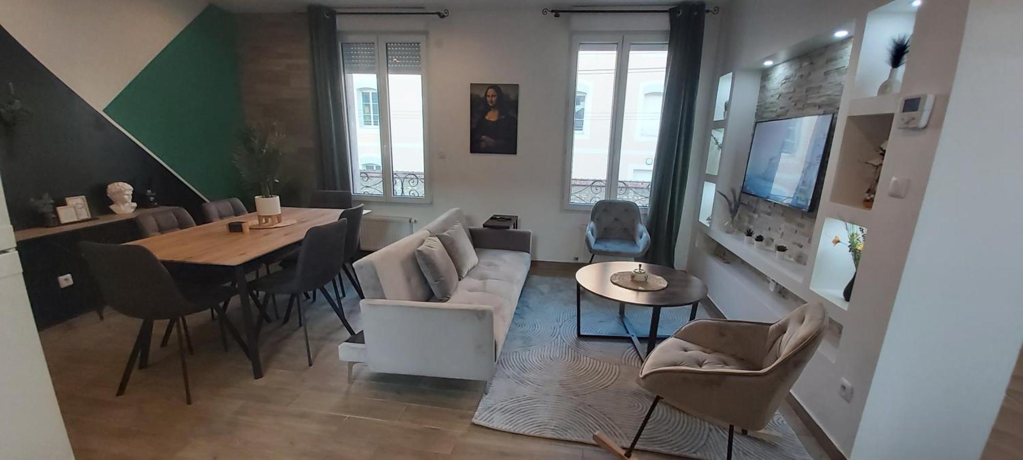 Les Suite Appartement A Chalon Sur Saone Δωμάτιο φωτογραφία
